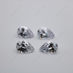 Cubic Zirconia White Color 5A Best Quality Pear Shape 10x7mm stones CZ01 IMG_0672