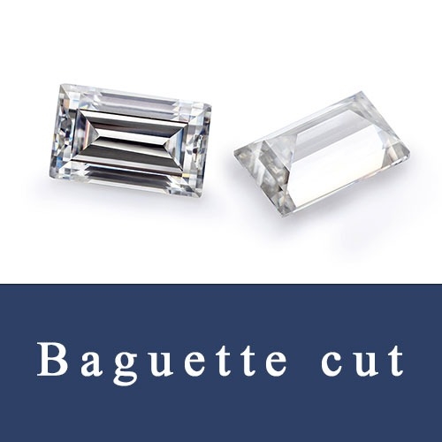 Baguette shape Loose Cubic Zirconia and synthetic Gemstones Baguette cut China Wholesale and Supplier