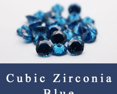 Cubic Zirconia Blue Colored Loose CZ Sapphire blue Gemstones Wholesale & Suppliers
