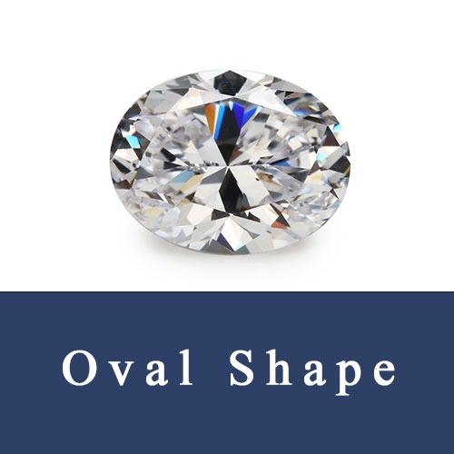 Oval Shape Loose Cubic Zirconia and Synthetic Natural Gemstones China Supplier and Wholesale
