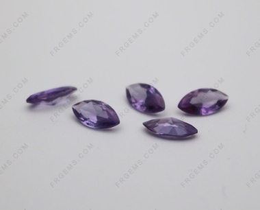 Loose Synthetic Created alexandrite color change 46# Marquise shape faceted 8x4mm Gemstones