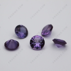 Loose Synthetic Created alexandrite color change 46# Round shape faceted 6mm Gemstones IMG_0750