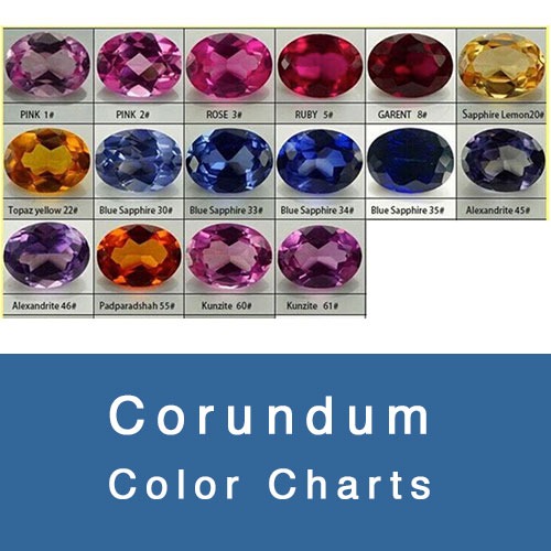 CORUNDUM COLOR CHART