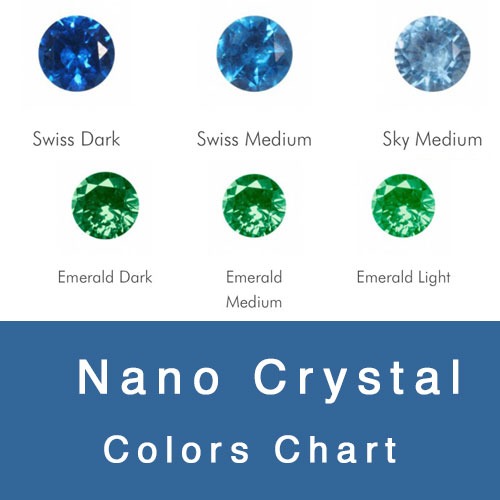 NANO CRYSTAL STONES COLOR CHART
