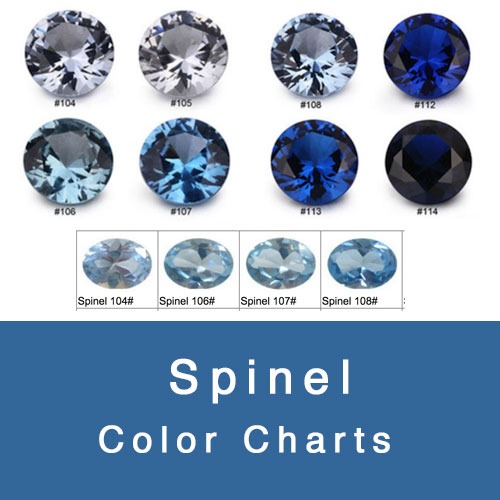 SPINEL COLOR CHART