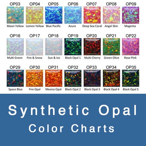 SYNTHETIC OPAL COLOR CHART