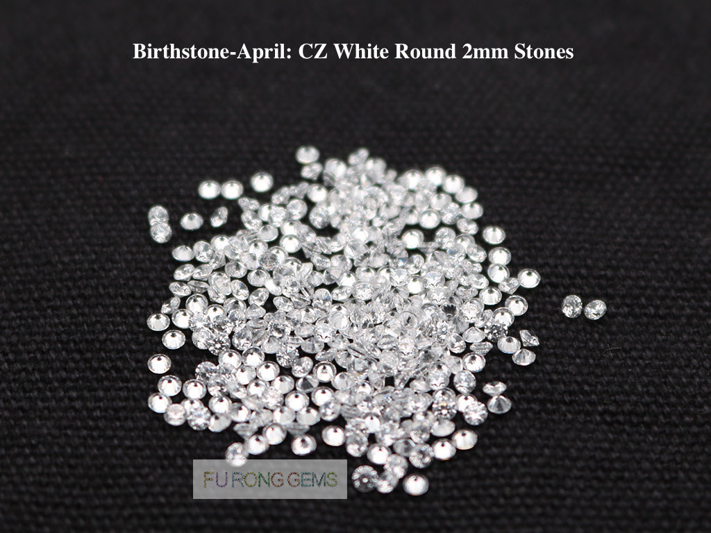 April-CZ-White-Birthstone-2mm-Round-Stones