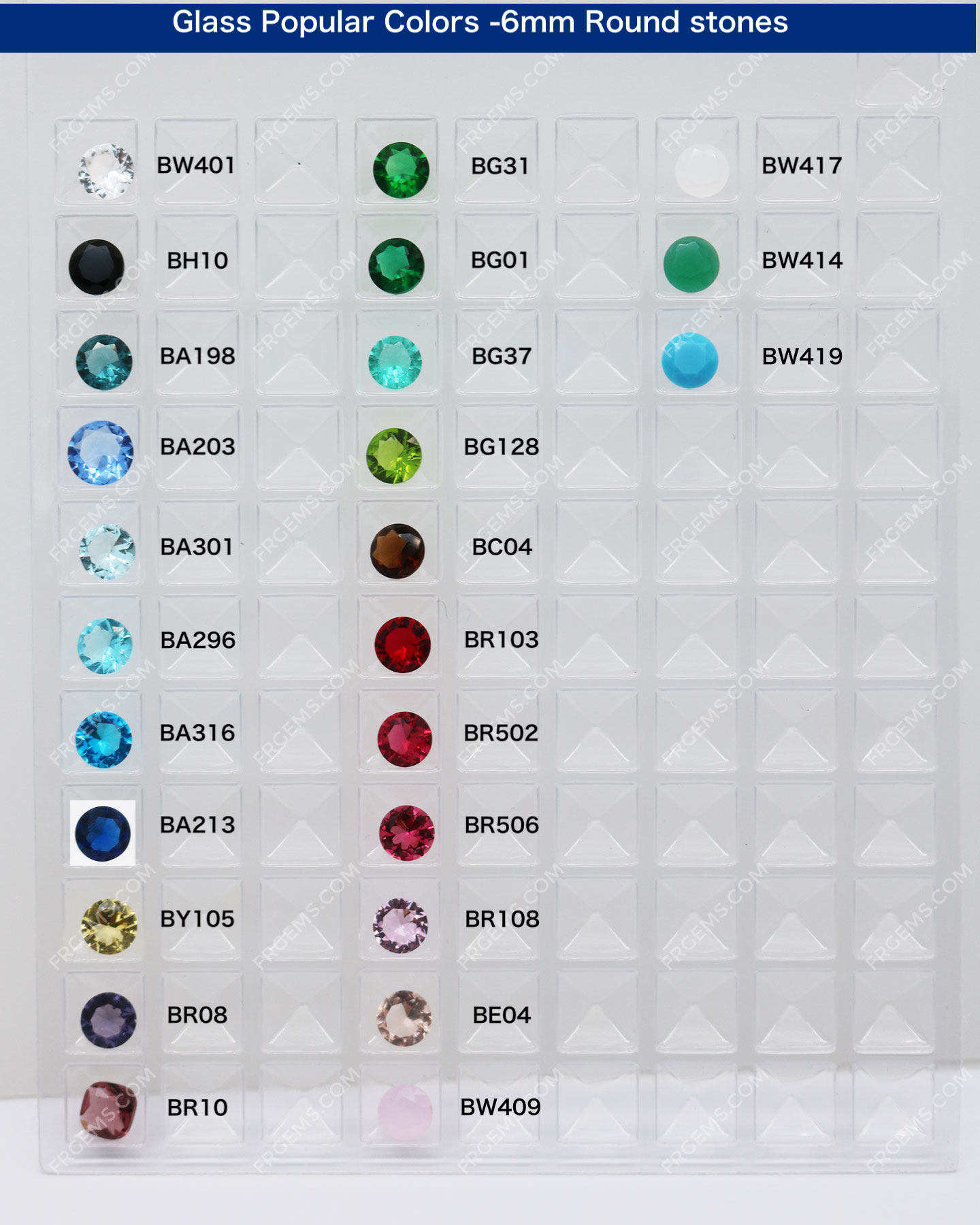 Nano popular color chart 