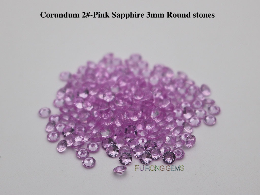 Lab-Synthetic-Pink-Sapphire-Tourmaline-2-pink-Color-Round-3mm-Gemstones-Suppliers