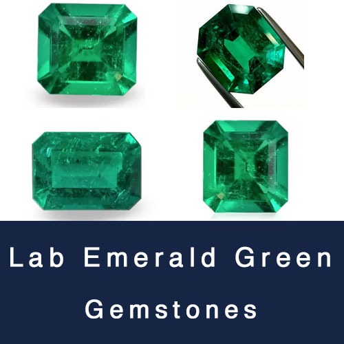 Lab Created Emerald-Hydrothermal Emerald-Synthetic Created Emerald Emerald Green Gemstones China Suppliers and Wholesale