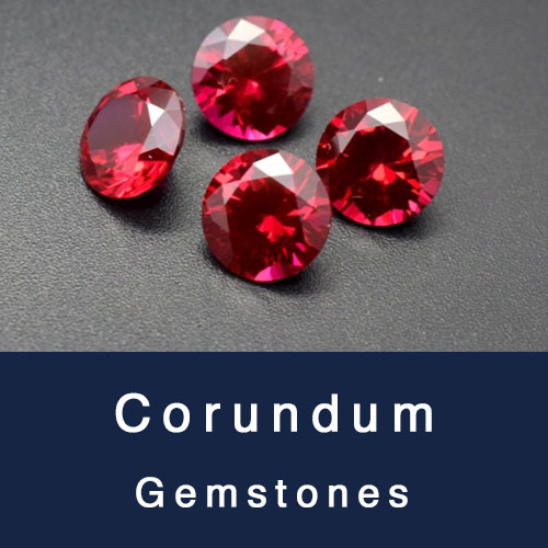 Loose Corundum Sapphire blue,Ruby Red,Alexandrite,White sapphire, Pink sapphire gemstones wholesale