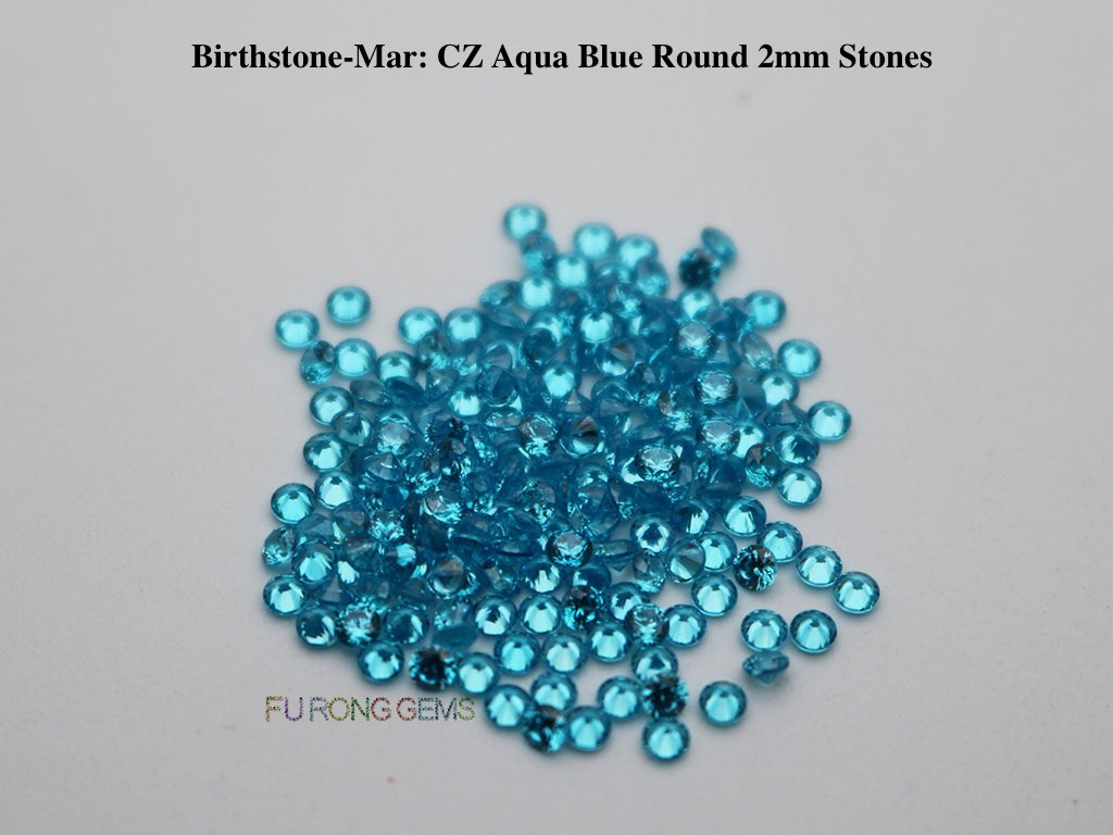 Mar-CZ-Aqua-Blue-Birthstone-2mm-Round-Stones