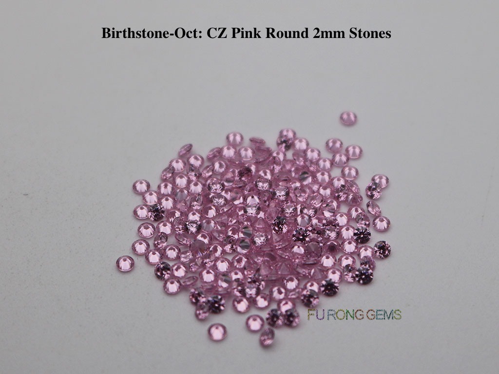 Oct-CZ-Pink-Birthstone-2mm-Round-Stones