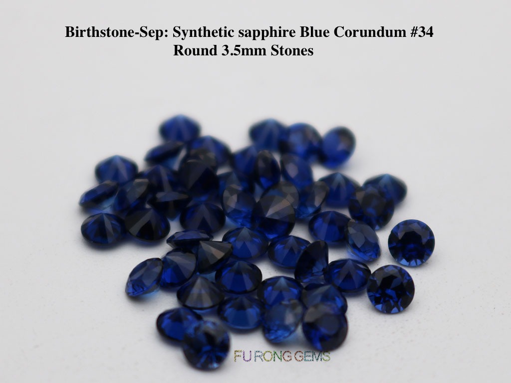 Sep-Synthtic-Sapphire-Blue-Corundum-34-Birthstone-3.5mm-Round-Stones