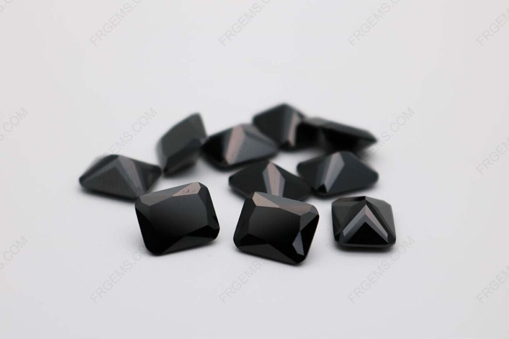 Cubic_Zirconia_Black_Color_Octagon_Shape_faceted_10x8mm_stones_IMG_0407