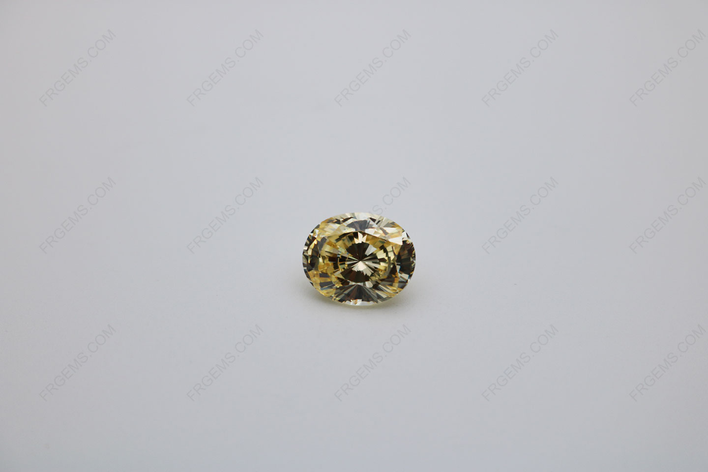 Cubic Zirconia 5A Best quality Canary Fancy Yellow Oval Shape Quadrillion Cut 10x8mm stones CZ06 IMG_0566