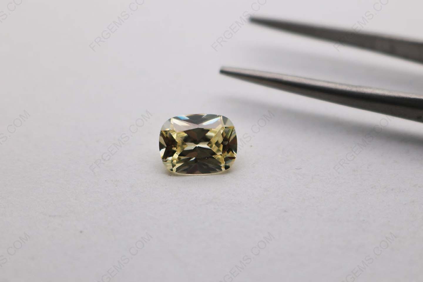 Cubic Zirconia Canary Yellow 3A Rectangle Cushion Shape diamond faceted cut 11x9mm stones CZ06 IMG_3920
