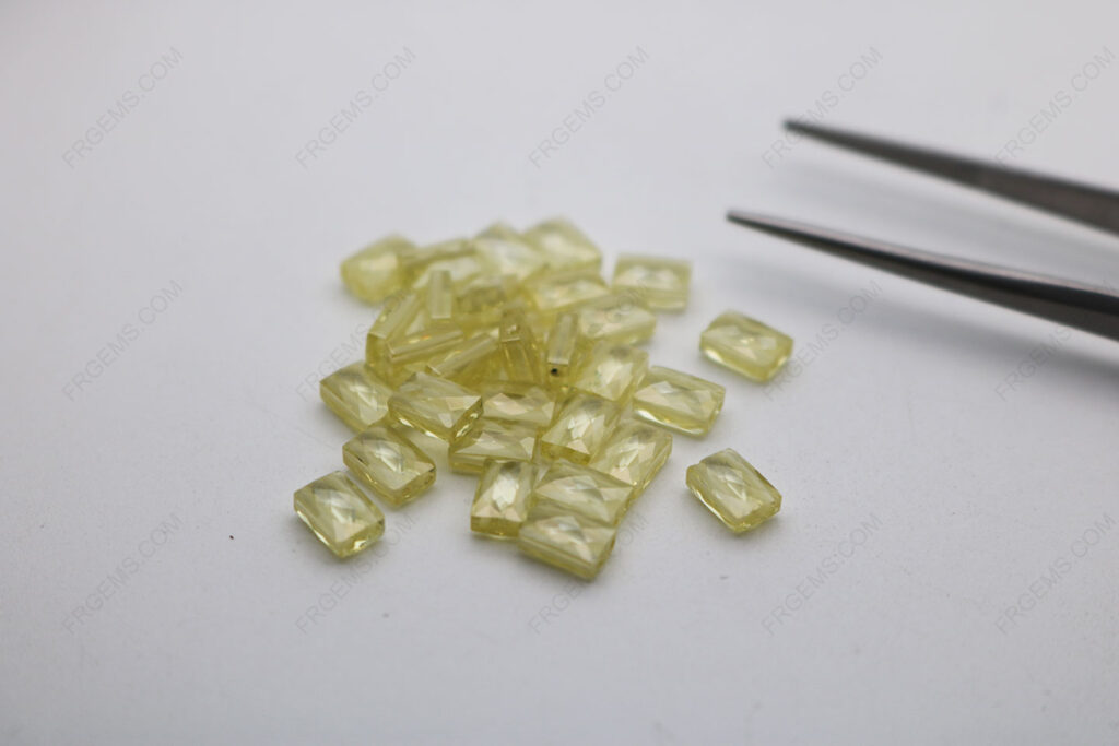 Cubic_Zirconia_Olive_Yellow_Rectangle_double_checkerboard_Cut_9x6mm_stones_IMG_2778