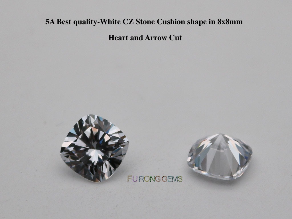 Cushion-Shape-Heart-Arrow-Cut-White-Cubic-Zirconia-8x8mm-Stones-China-Suppliers