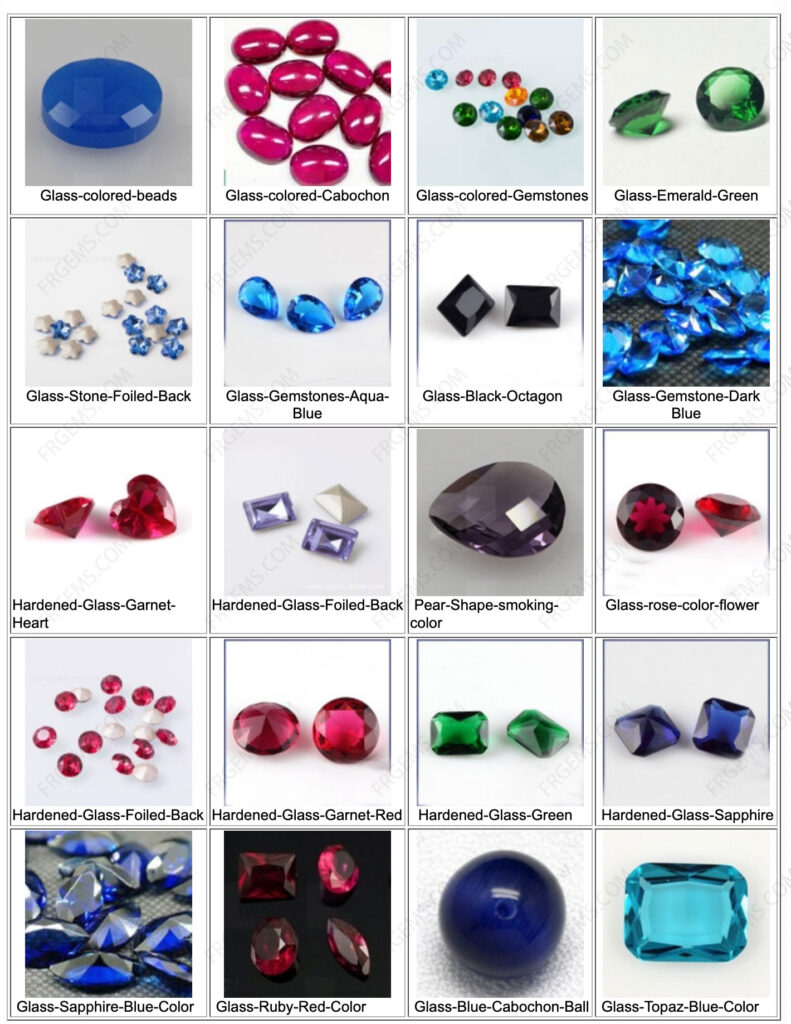 Glass Gemstones Glass stones wholesale from china Manufacturers and SuppliersLoose Gemstones