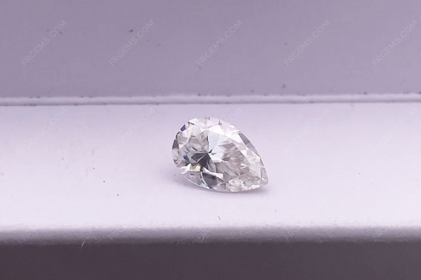 Loose-Moissanite-D-Color-Pear-Shape-Diamond-Faceted-Cut-9x6mm-1.5ct-stone
