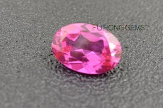 Lab-Created-Pink-Sapphire-3-Oval-Shape-Gemstones-China-wholesale