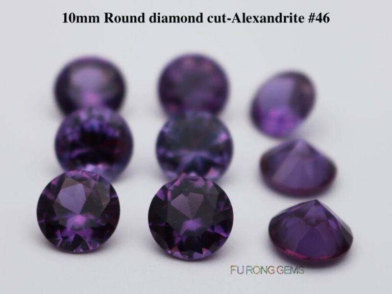 Lab Created Alexandrite Synthetic Alexandrite Color change Corundum