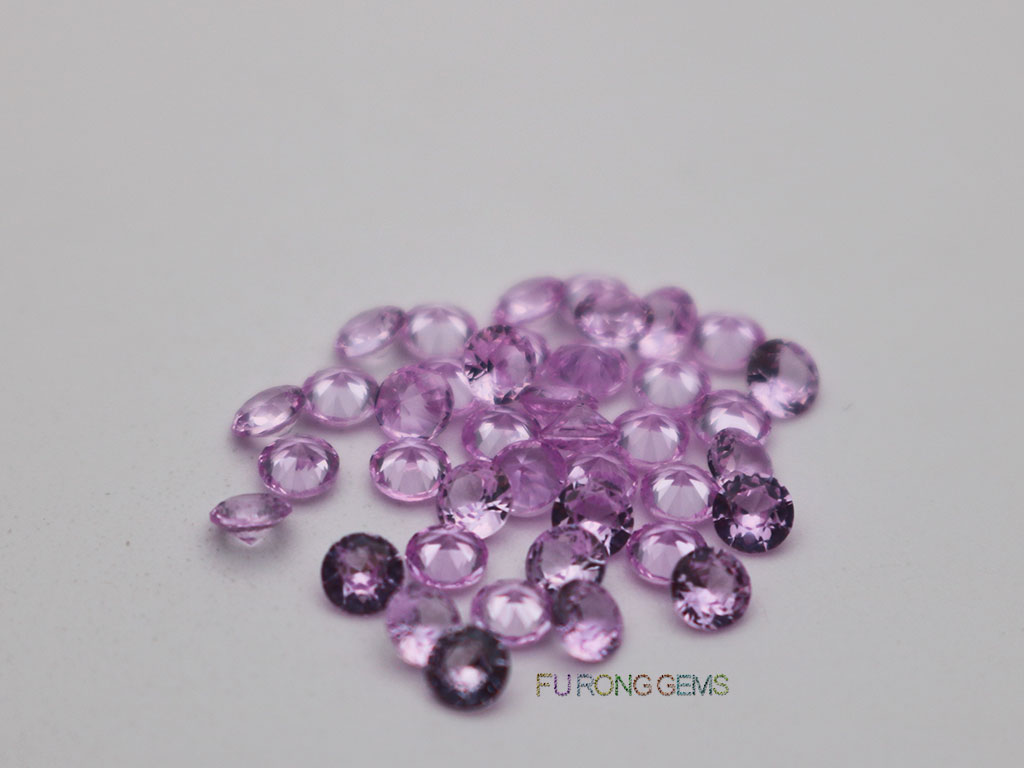 Synthetic-Pink-Sapphire-Ruby-2#-3mm-round-diamond-cut-Gemstones-Suppliers
