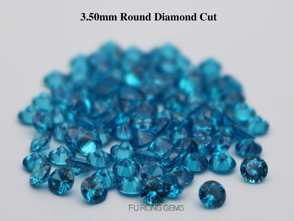 Aqua-Blue-Loose-CZ-Round-Diamond-cut-3.5mm-gemstones-for-sale