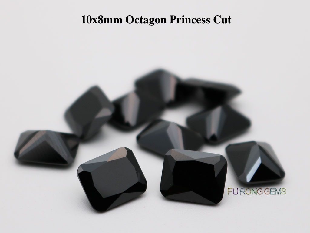 Cubic zirconia black top
