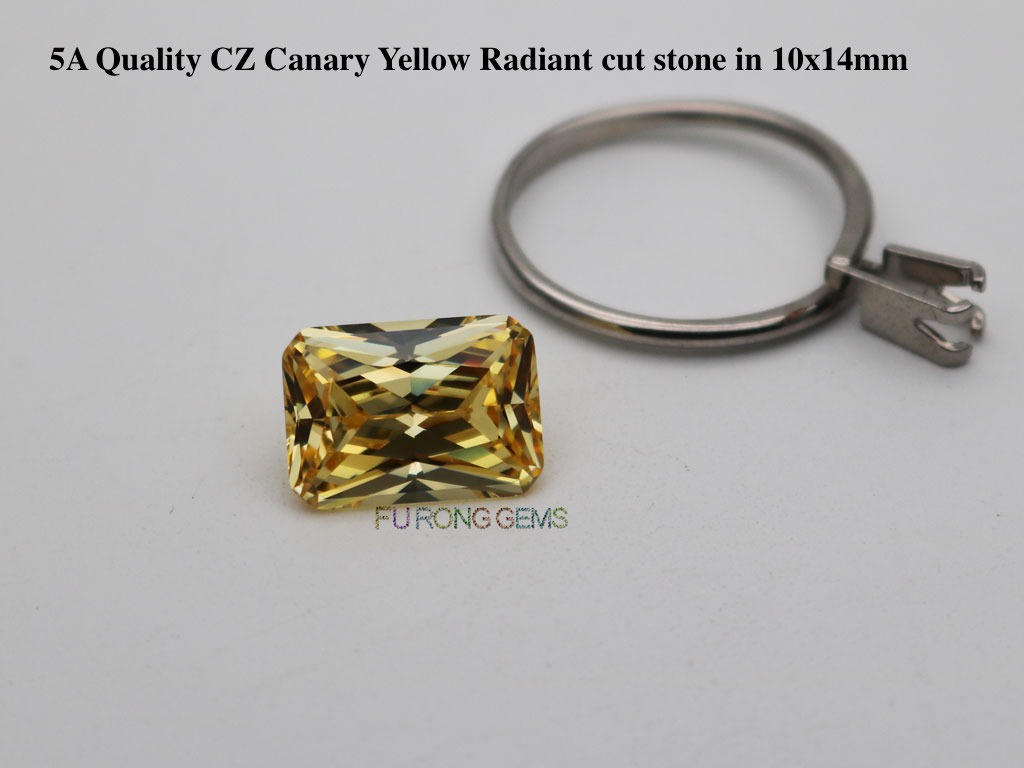 CZ-Canary-Yellow-Radiant-cut-stone-10x14mm-wholesale