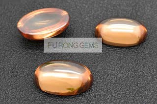 Champagne-Color-Cubic-Zirconia-Cobochon-Shape-Gemstones