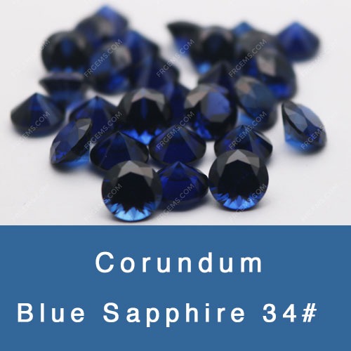 5x3-20x15 Lab Created Synthetic Light Blue Sapphire Color Pear Loose Stones