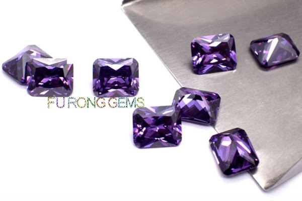 Cubic-Zirconia-Amethyst-Color-Octagon-Shape-Gemstones-China