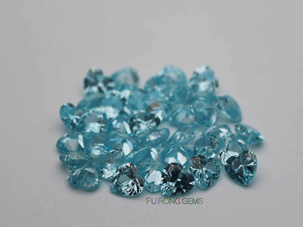 Cubic-Zirconia-Light-Aqua-Blue-Color-Heart-Shape-6x6mm-Stones-Suppliers