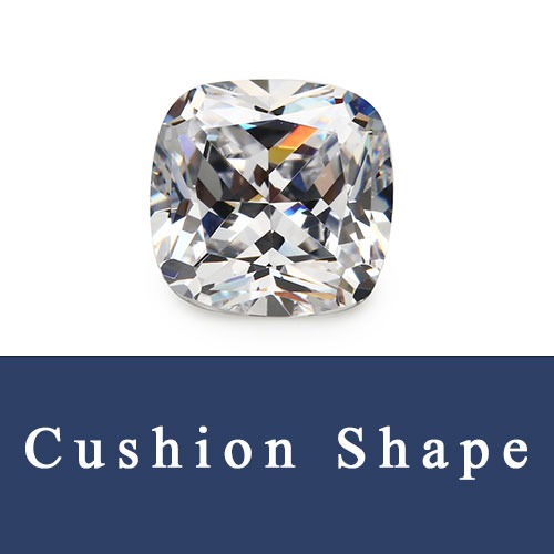 Cushion Cuts Loose Cubic Zirconia and Cushion Shape Synthetic Gemstones China Wholesale and Supplier