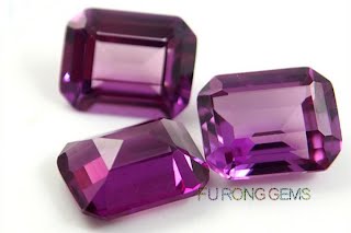 Emerald-Cut-Synthetic-Alexandrite-Corundum-Gemstones