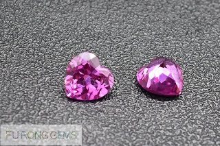 Heart-Shape-Created-Ruby-Pink-3-Colored-Gemstones