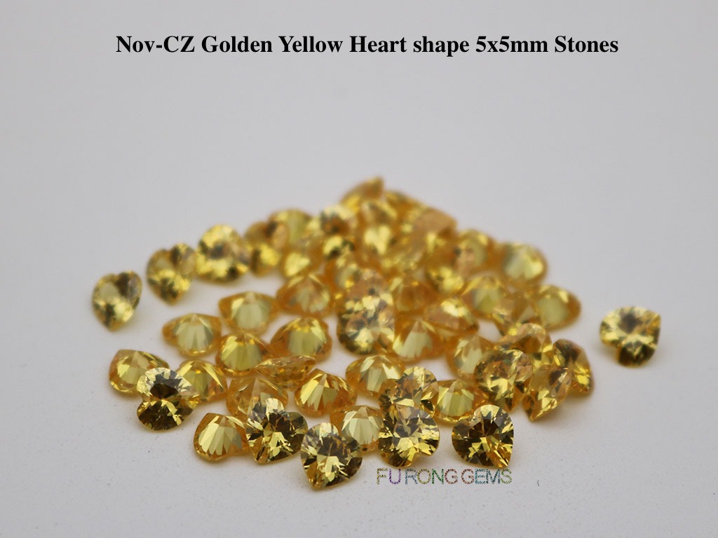 Heart-Shape-Golden-Yellow-Color-5x5mm-Gemstones