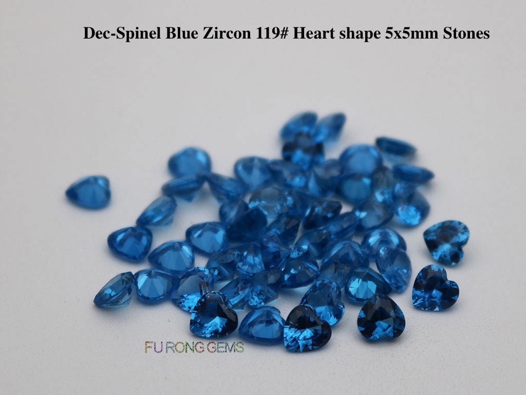 Heart-Shape-Spinel-Blue-Zircon-5x5mm-Gemstones