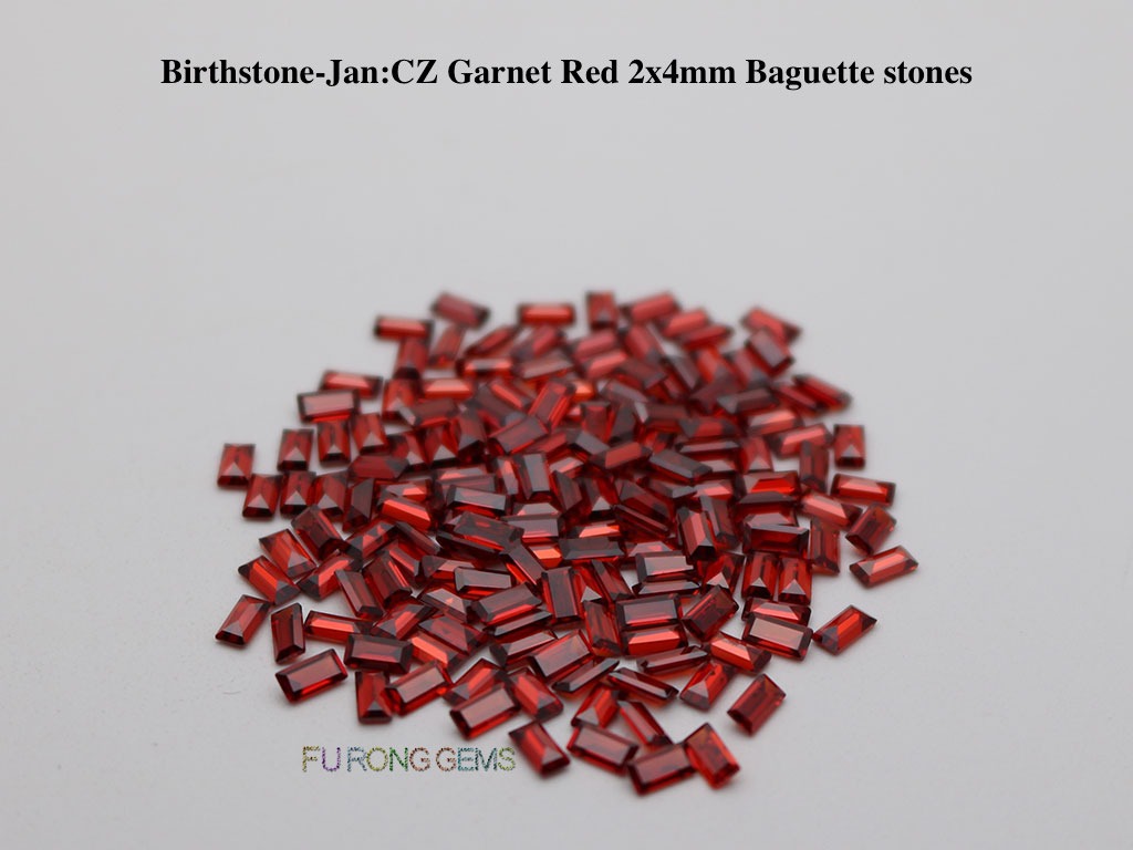 Jan-CZ-Garnet-Red-Birthstone-2x4mm-baguette-Stones