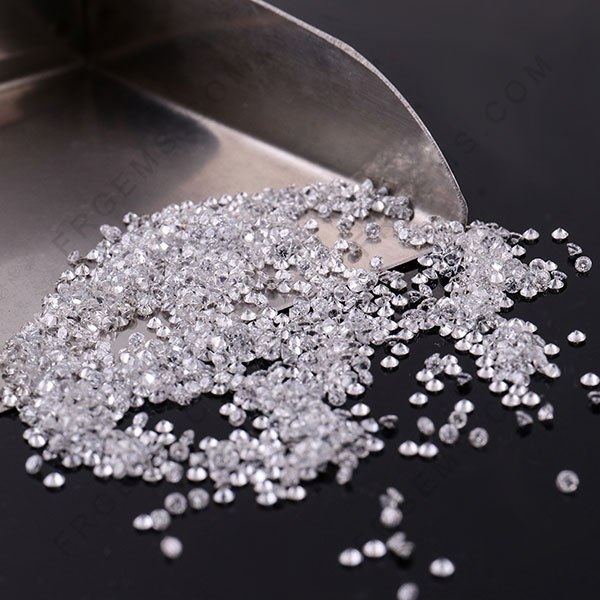Lab-Diamond-Melee-Round-faceted-diamond-cut-gemstones-manufacturer-China
