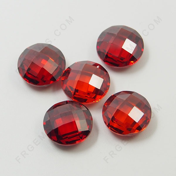 Checkerboard Double side turtle face Cubic Zirconia and Synthetic Gemstones China Suppliers