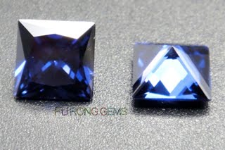 Loose-Cubic-Zirconia-Square-Princess-Tanzanite-Blue-Colored-Gemstones
