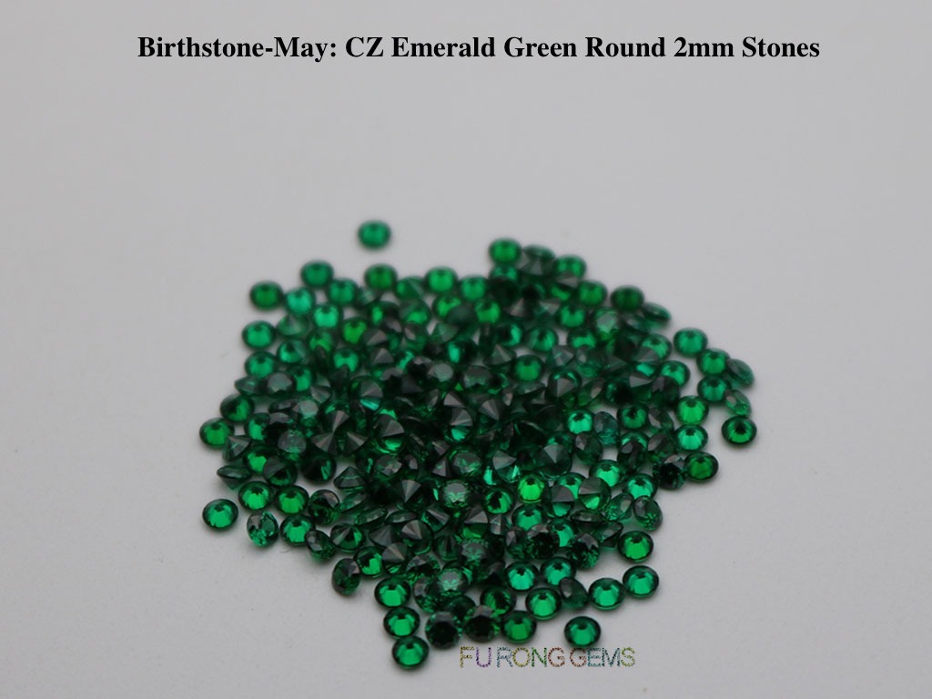 May-CZ-Emerald-Green-Birthstone-2mm-Round-Stones