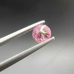 Pink-Color-Moissanite-Round-faceted-diamond-wholesale