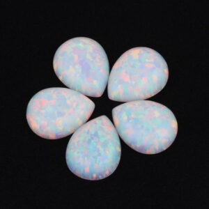 Synthetic-Opal-White-Heart-Shape-stones-China