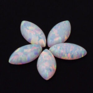 Synthetic-Opal-White-Marquise-Shape-stones-China