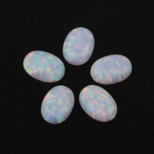 Synthetic-Opal-White-Oval-Shape-stones-China