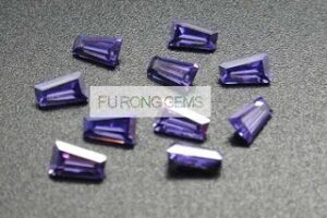 Tapered-Baguette-Cut-Cubic-Zirconia-Lavender-Colored-Gemstones